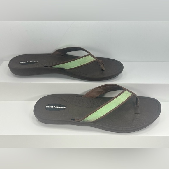 NWOB  - Okabashi Planet Hollywood Sandals - Size M/L - Picture 1 of 7